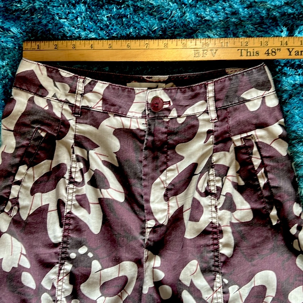 Anthropologie Frani Tapered High Wasted Pants 27T - Picture 2 of 6